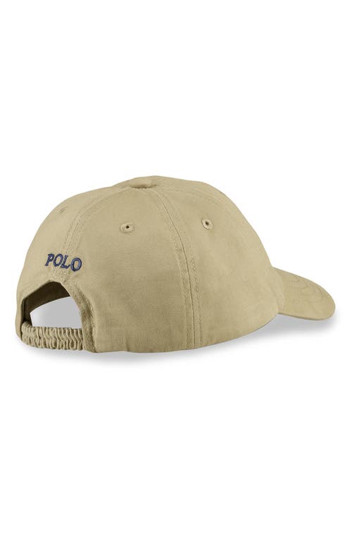 Shop Ralph Lauren Kids' Classic Chino Cap In Classic Khaki