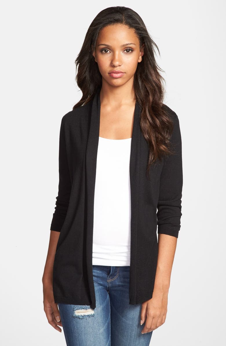 In Cashmere Open Front Silk & Cashmere Cardigan | Nordstrom