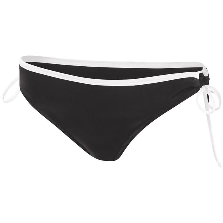 G-iii 4her By Carl Banks Black Pittsburgh Steelers Perfect Match Bikini Bottom In Black