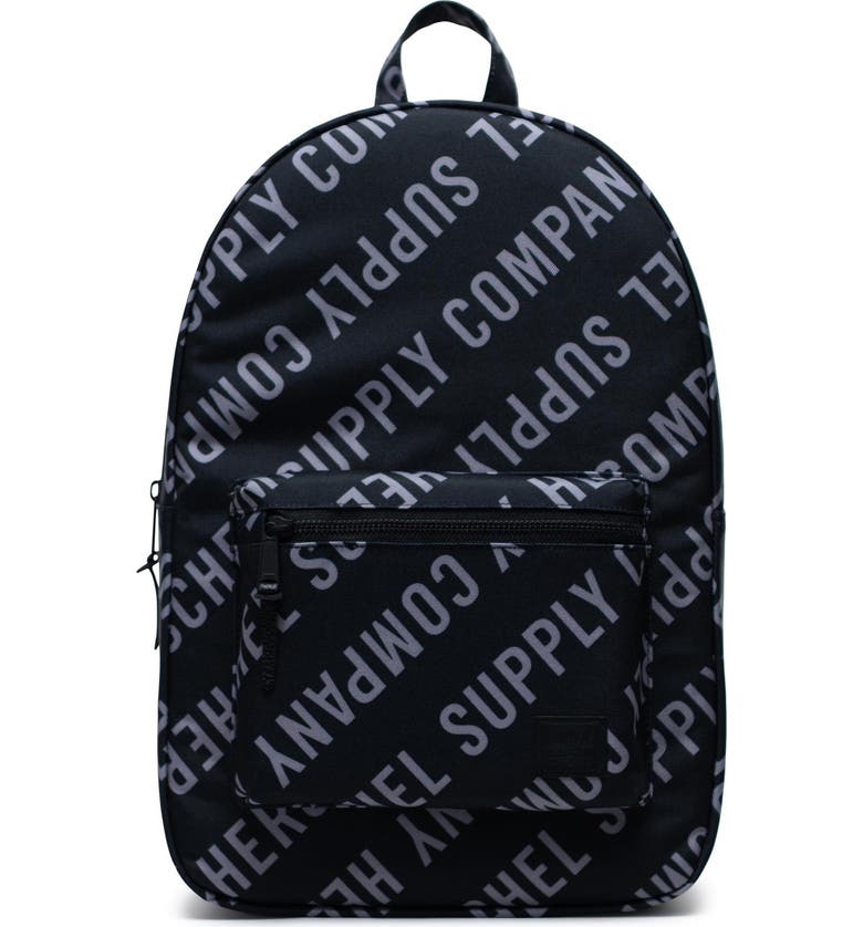 HERSCHEL SUPPLY CO Settlement Backpack, Main, color, RC BLK/SS