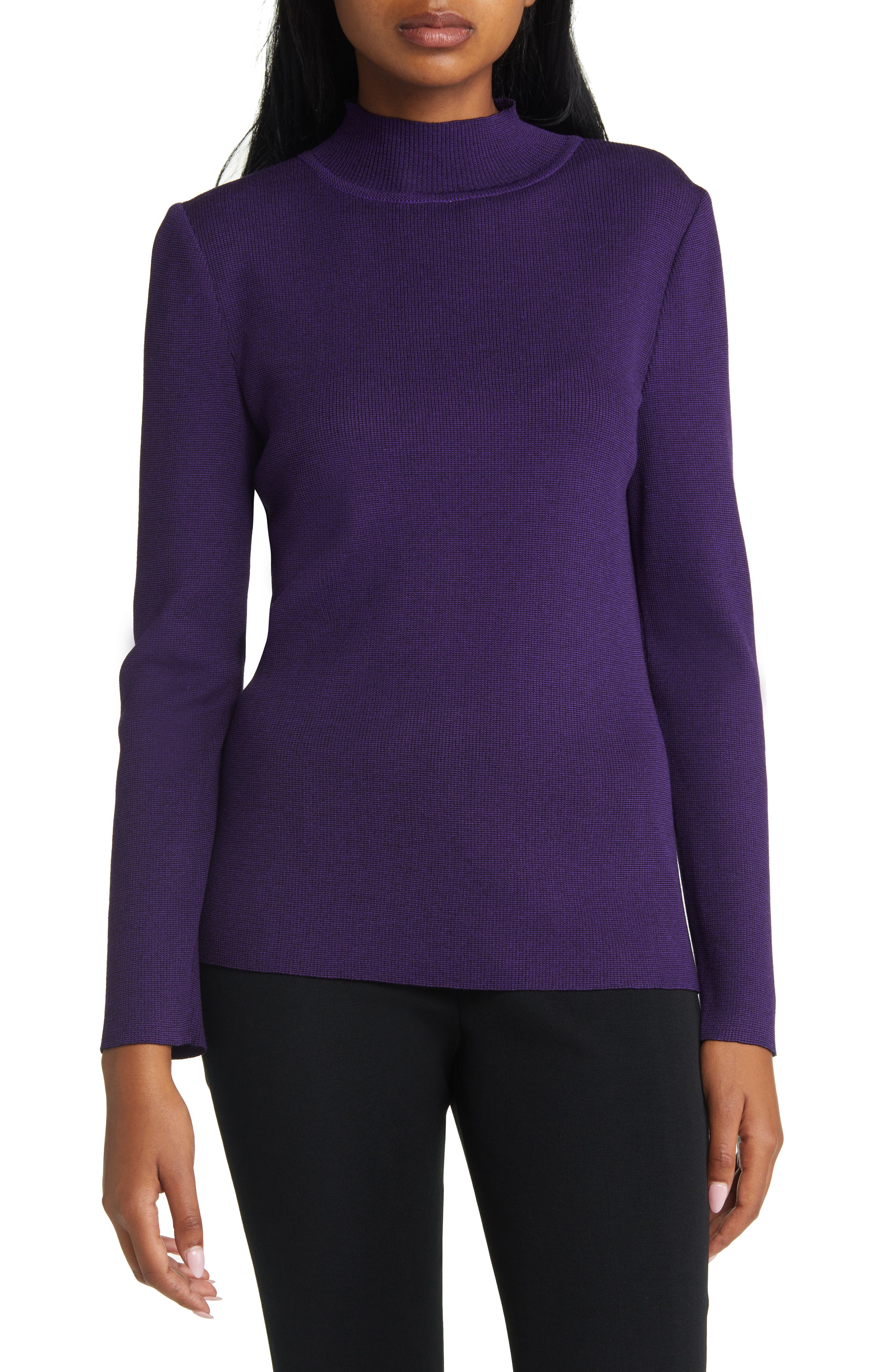 Women's Purple Turtlenecks | Nordstrom
