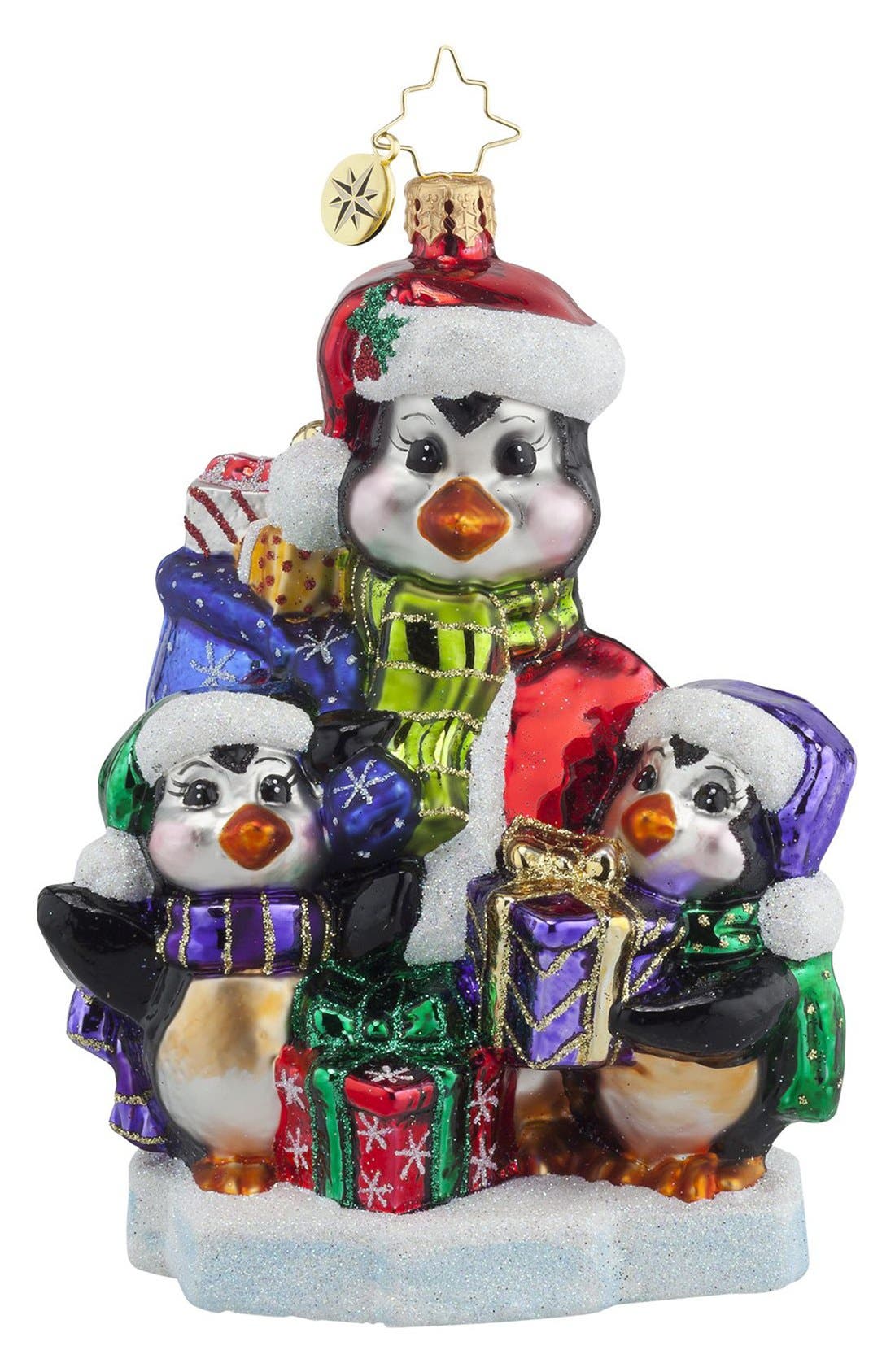 Christopher Radko 'A Gift for Everyone' Penguin Ornament Nordstrom