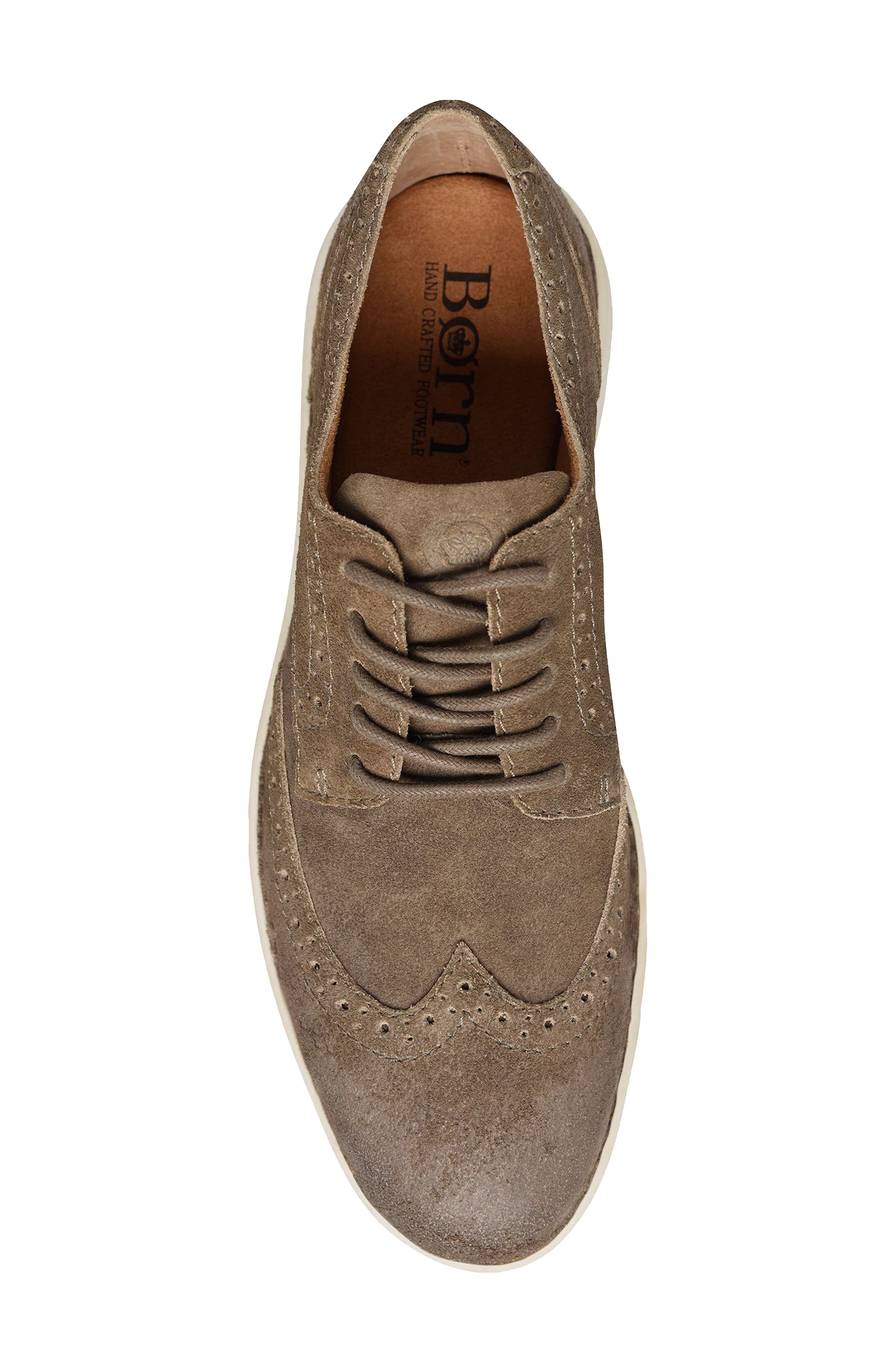 Børn Luke Wingtip Derby in Taupe at Nordstrom Rack, Size 11.5
