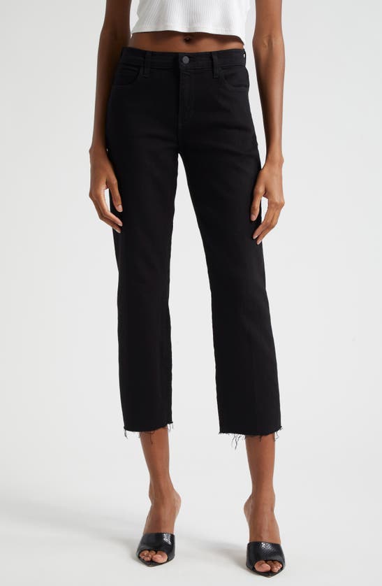 Shop L Agence Sada Ankle Slim Jeans In Black