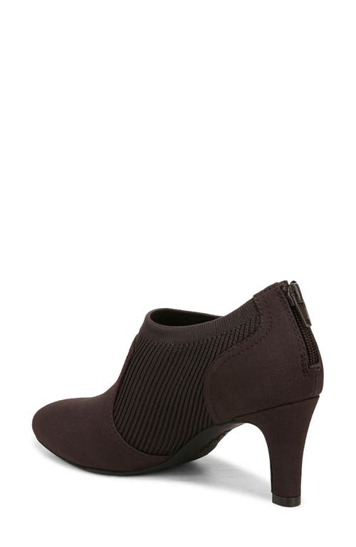 Shop Lifestride Gia Bootie In Dark Chocolate