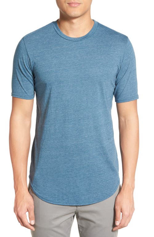Goodlife Triblend Scallop Crew T-Shirt in Teal