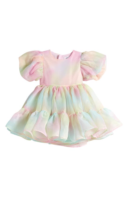 Shop Lola & The Boys Kids' Marshmallow Dream Party Dress In Pink Multi