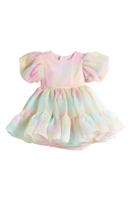 Shop Lola & The Boys Lola + The Boys Kids' Marshmallow Dream Party Dress In Pink Multi