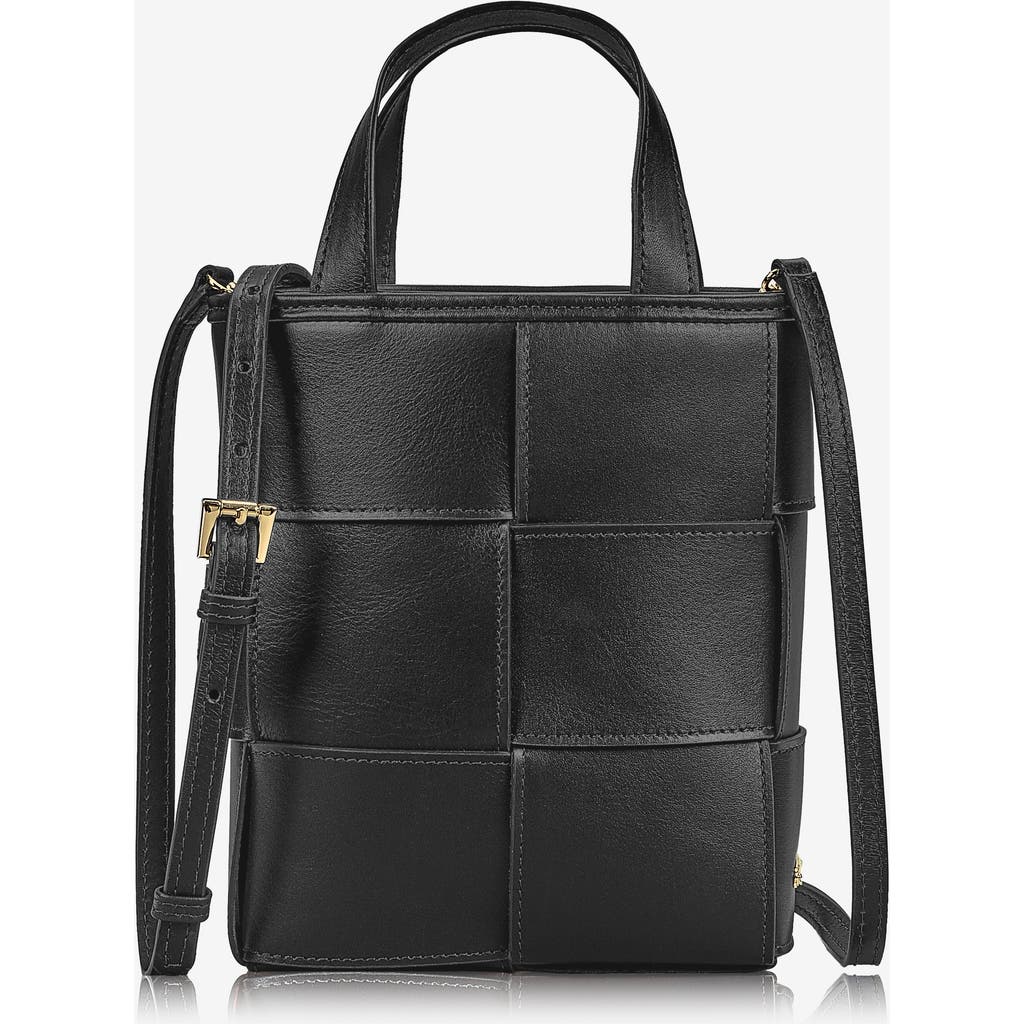 GiGi New York CHLOE MINI SHOPPER in Black
