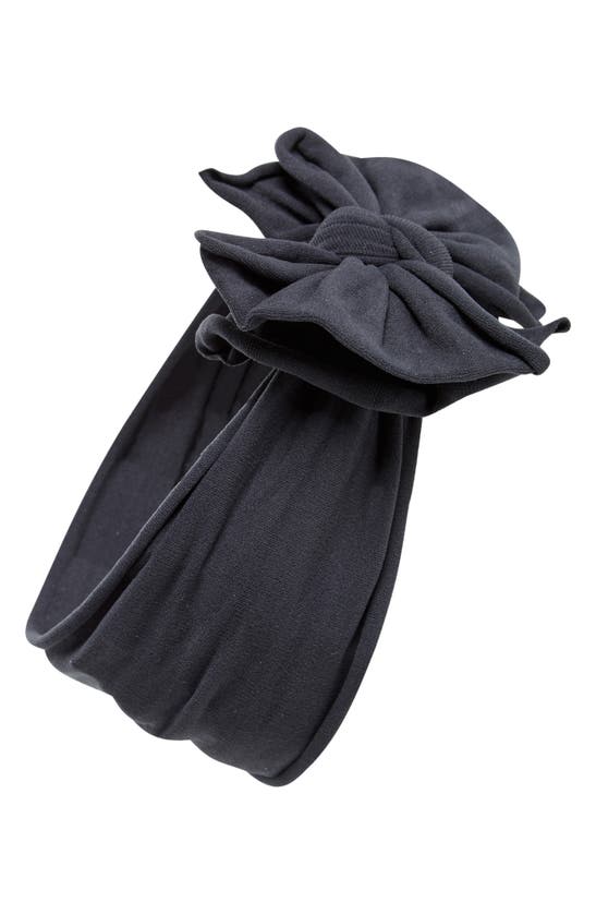Baby Bling Fab-bow-lous Headband In Smoke