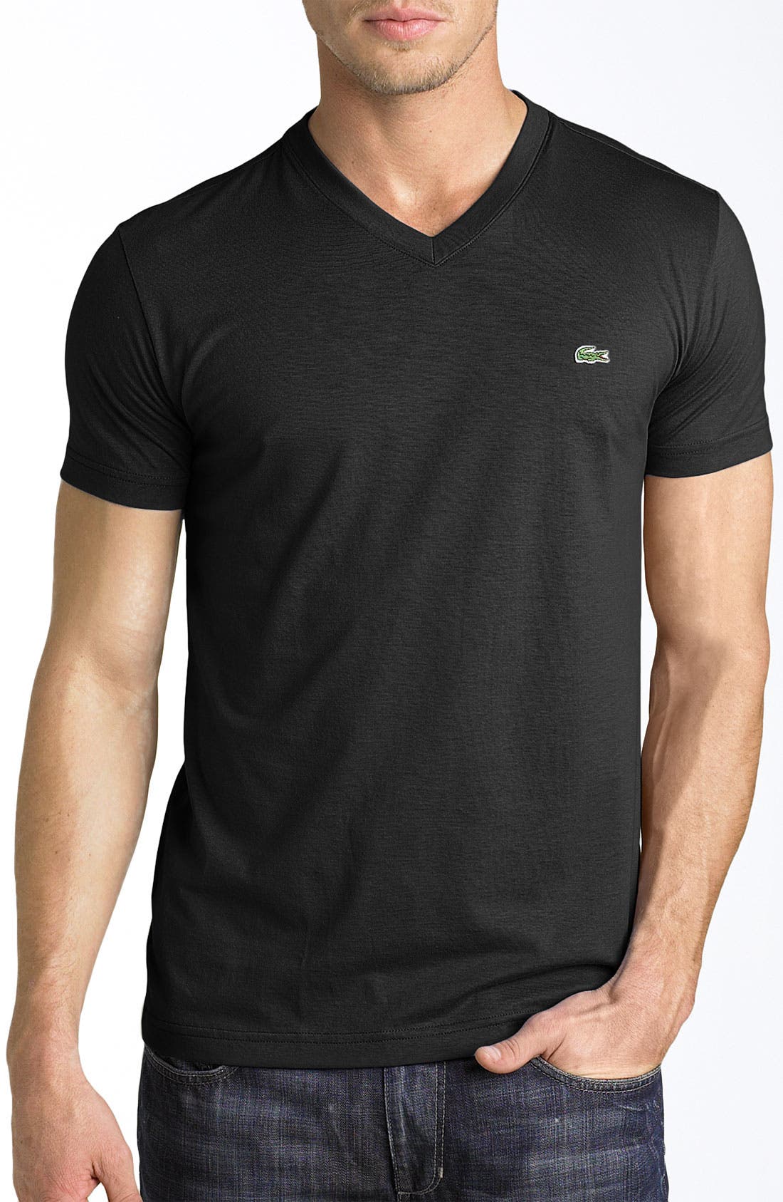 Lacoste VNeck Cotton TShirt (Tall) Nordstrom