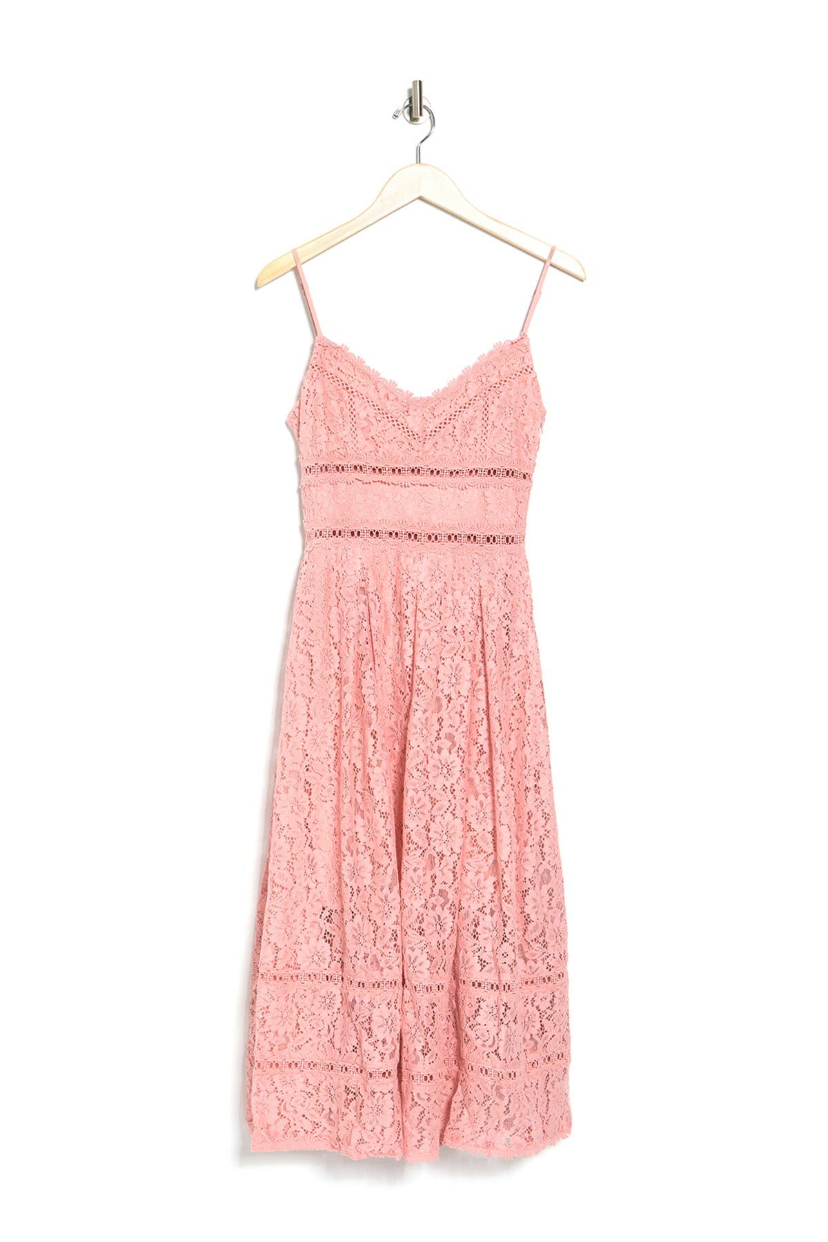 NSR | Sleeveless Lace Midi Dress | Nordstrom Rack