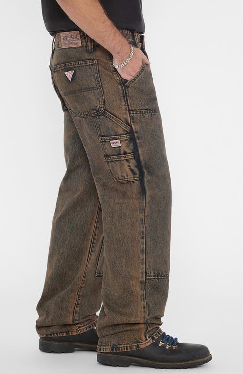 Guess Originals Go Panel Denim Carpenter Jeans In Gosb
