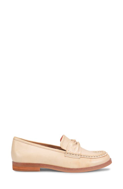 B O C By Børn Bowie Ruched Strap Flat In Cream