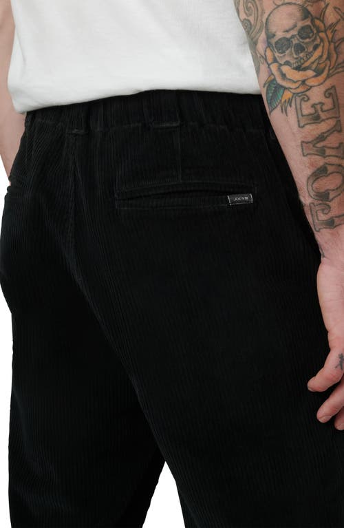Joe's Relaxed Corduroy Pants In Black