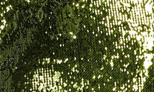 Helsi Serena Sequin Strapless Gown In Olive