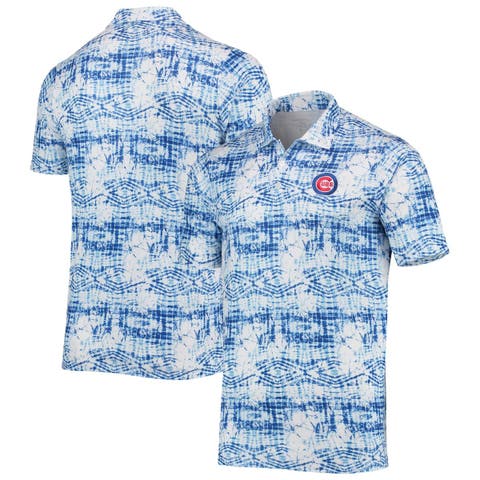 Men's Antigua Royal Chicago Cubs Big & Tall Legacy Pique Polo