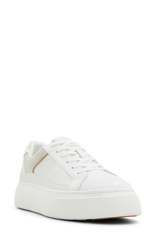 Shop Ted Baker Adison Platform Sneaker In White