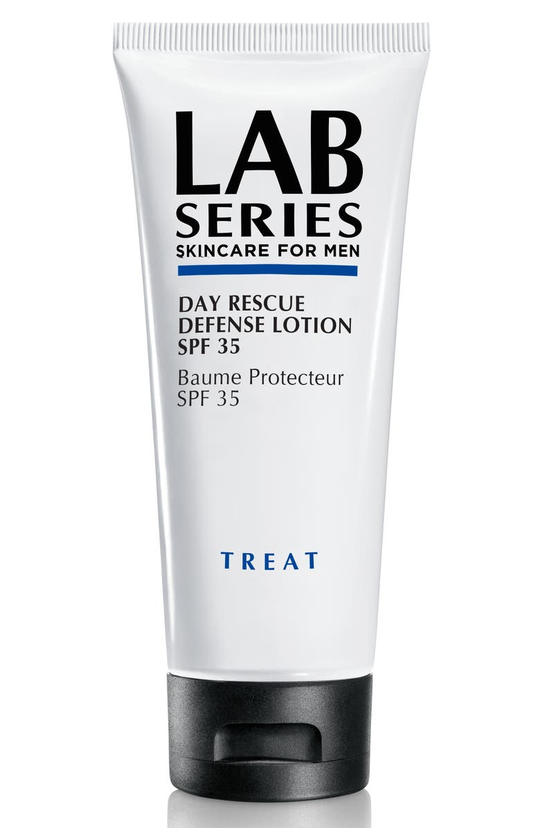 LAB SERIES SKINCARE FOR MEN Day Rescue Defense Lotion Broad Spectrum SPF 35, Main, color, NO COLOR