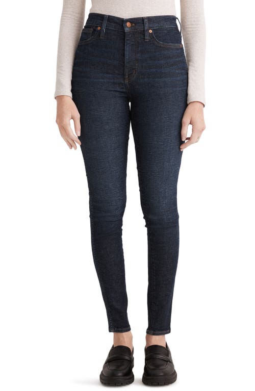 Madewell High Waist Skinny Jeans in Dalesford Wash at Nordstrom, Size 24