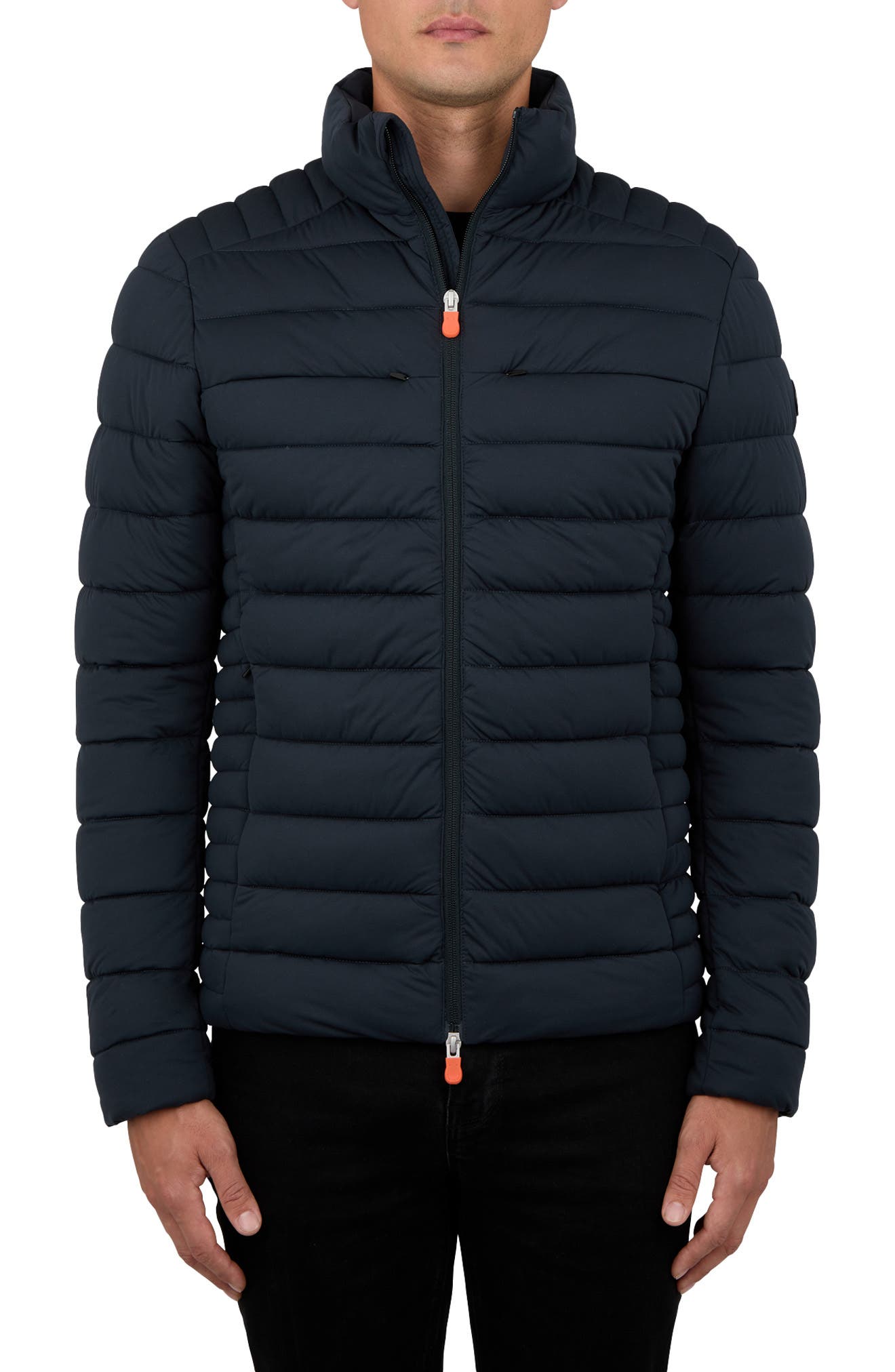 mens puffer no hood