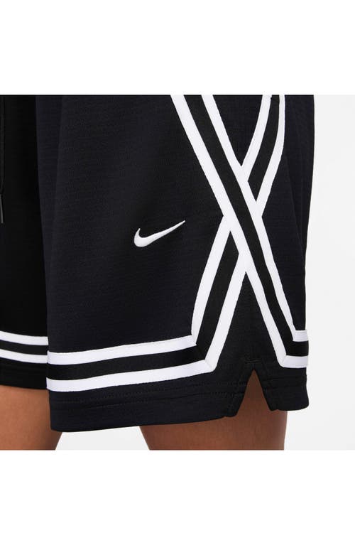 Shop Nike Crossover Dri-fit 7-inch Basketball Shorts In Black/black/white