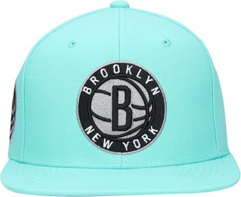 Mitchell & Ness X Lids White Brooklyn Nets Reppin Retro Snapback Hat for  Men
