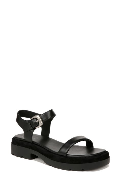 Black Block-Heel Sandals for Women | Nordstrom