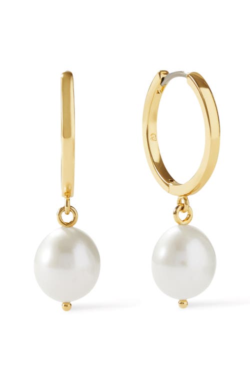 ANA LUISA ANA LUISA PEARL HOOPS