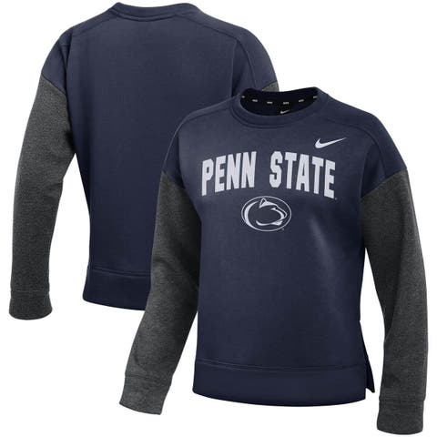 Nike / Women's Penn State Nittany Lions Black Therma Military Appreciation  Crew Neck Sweatshirt