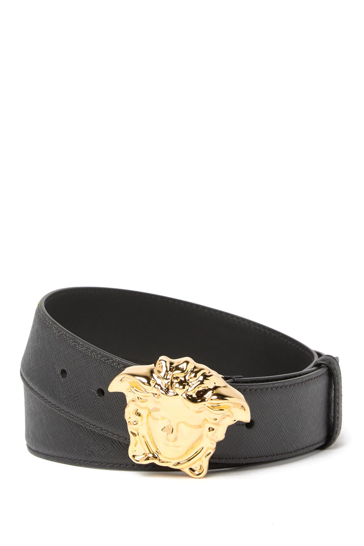Versace | Medusa Head Leather Belt 
