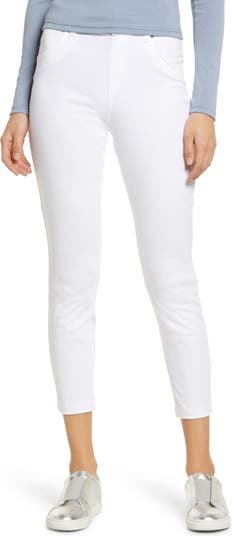 HUE Women's White Skimmer Leggings X-Large 16-18