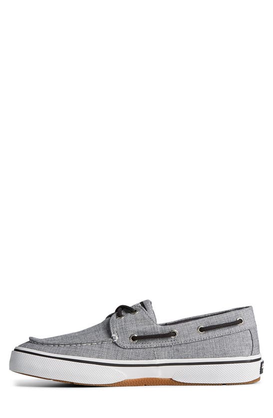 Sperry Halyard 2-eye Sneaker In Black