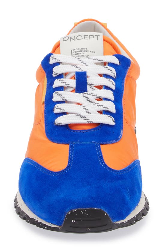 Shop Oncept Tokyo Sneaker In Blue - Orange