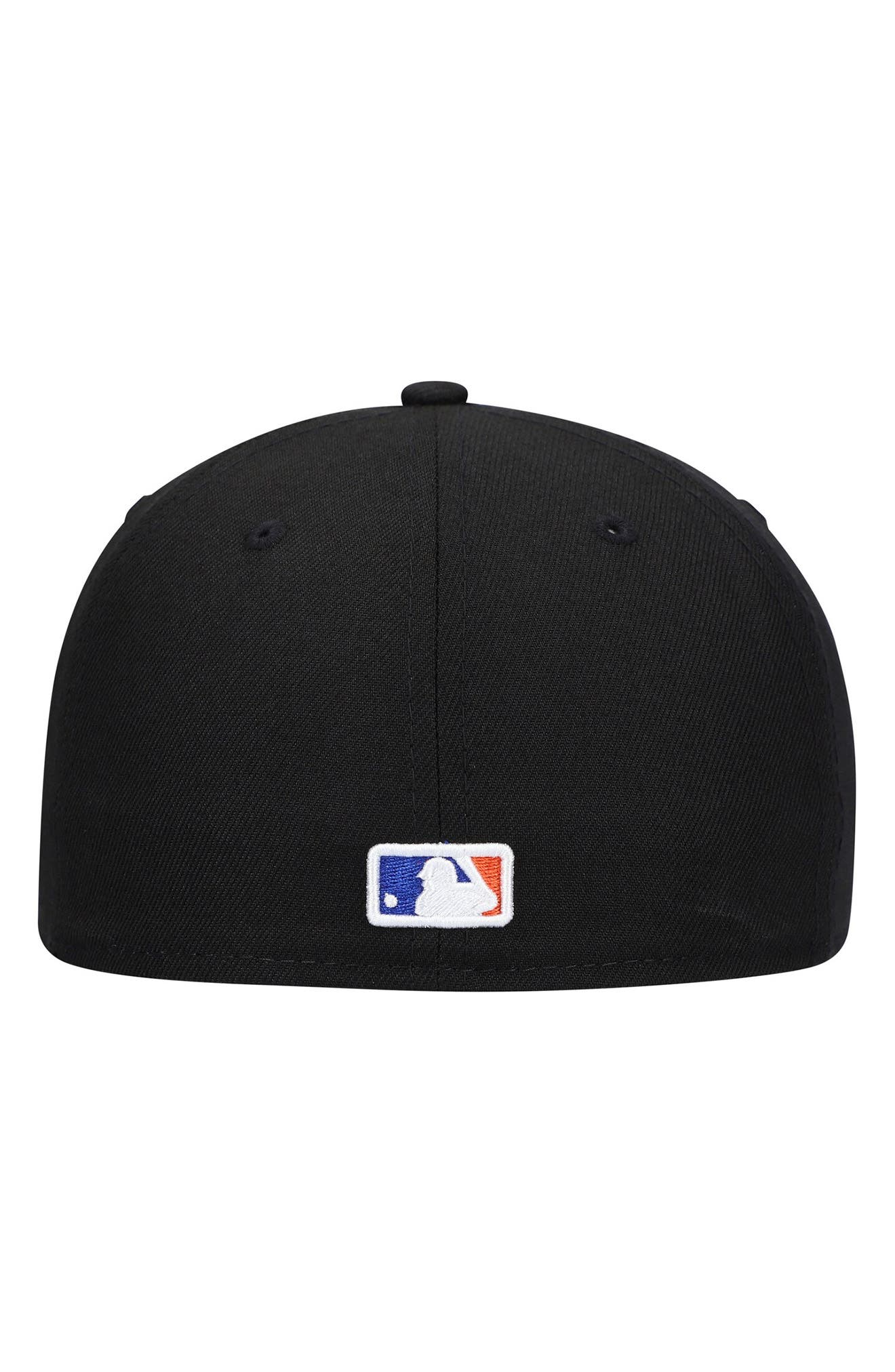 men's new era black cap