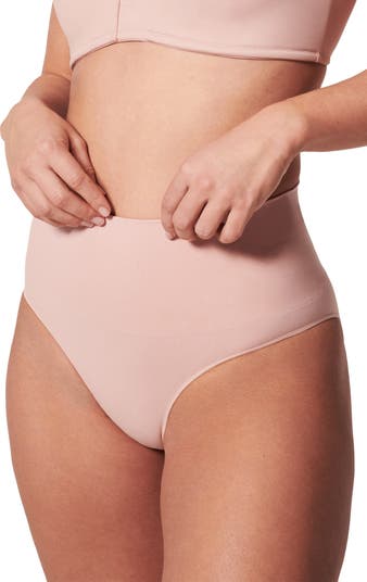 Spanx L9304 Womens Cocoa Rose Smooth Undie-Tectable Briefs Size L