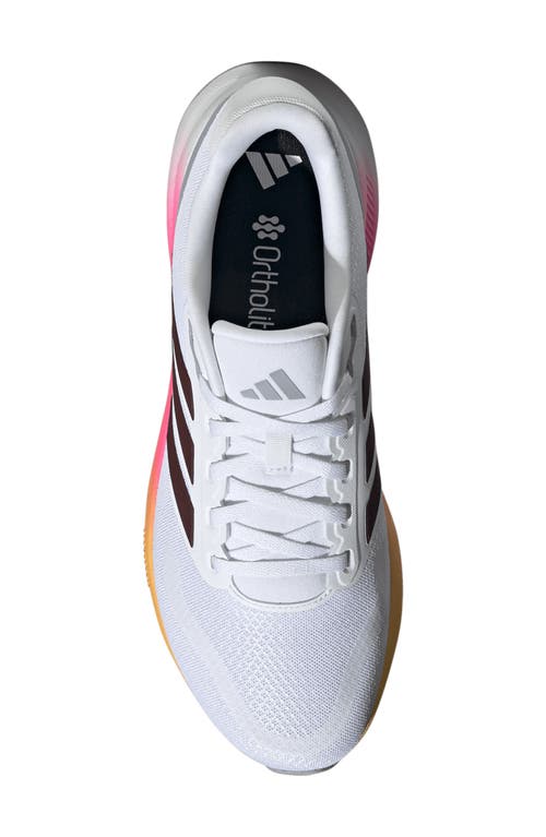 Adidas Originals Adidas Run Falcon 5 Running Shoe In White/aurora Met./black