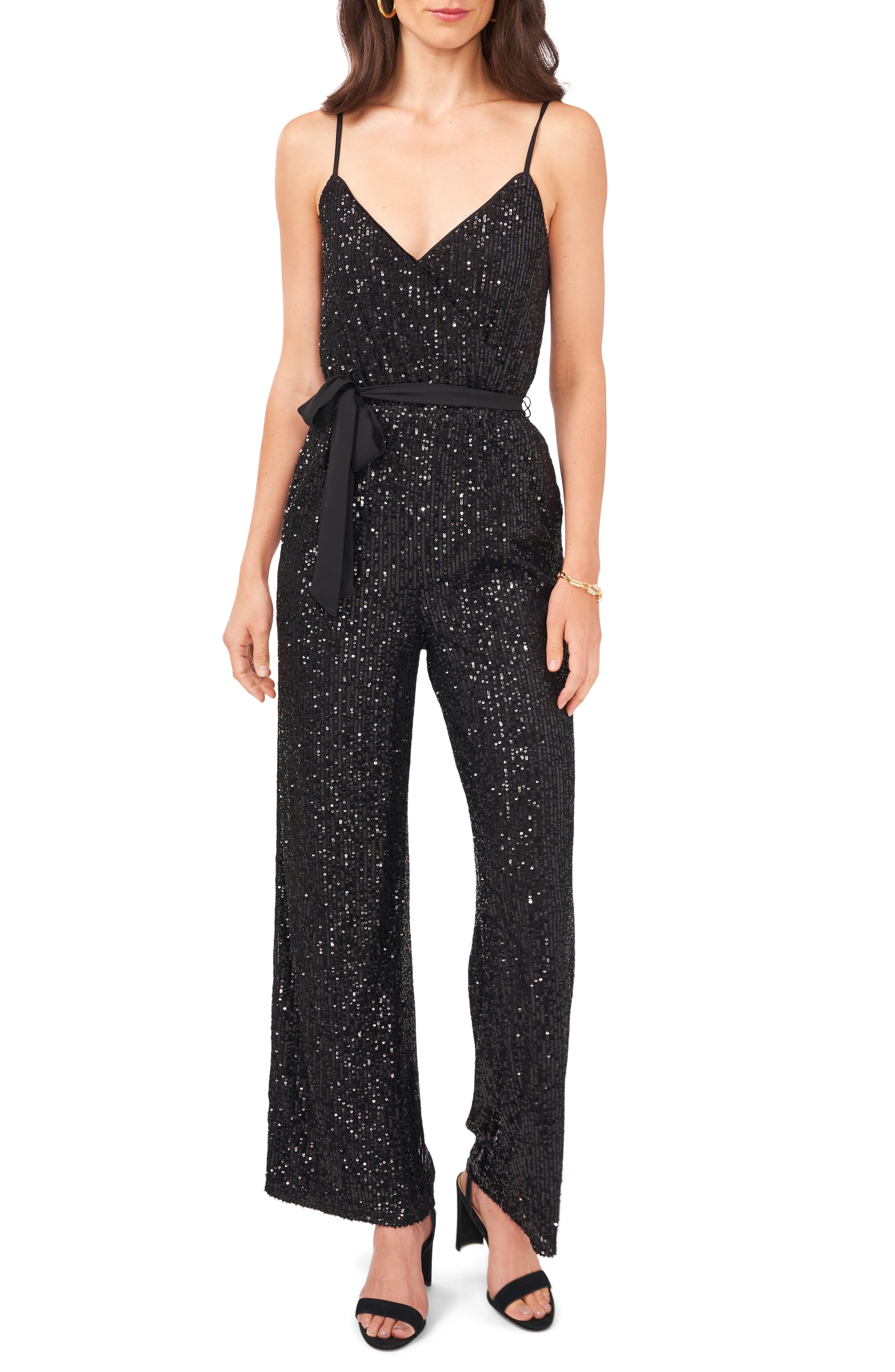 sequin romper pants