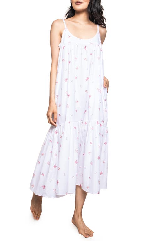 Petite Plume Butterflies Chloe Nightgown White at Nordstrom,