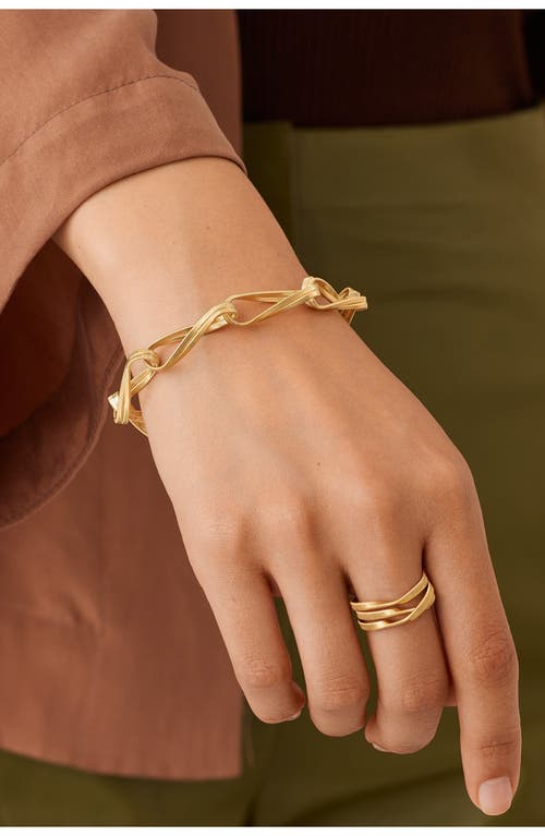 Shop Marco Bicego Marrakech Bracelet In Yellow Gold