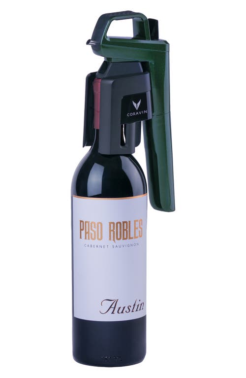 Coravin Timeless Six Plus Wine Preservation System In Forest Green