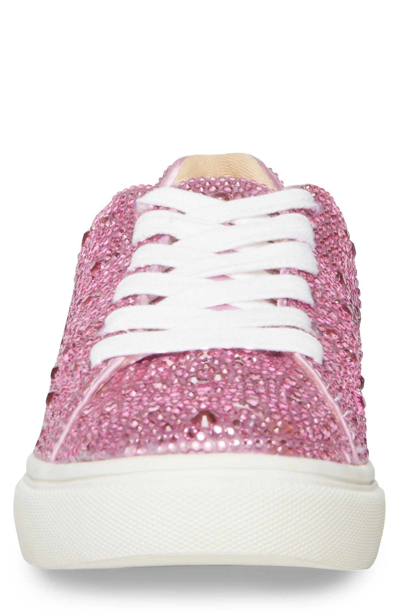 Betsey Johnson Sidny Crystal Sneaker in Rhinestone