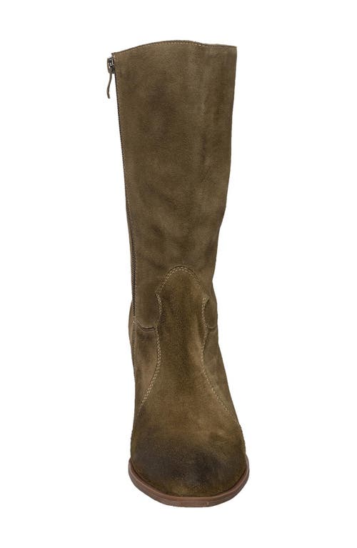 Antelope Lorna Pointed Toe Boot In Olive