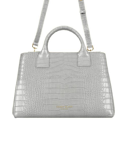 Teddy Blake Bella Croco 15" In Lightgrey