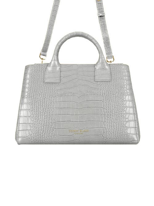 Shop Teddy Blake Bella Croco 15" In Lightgrey