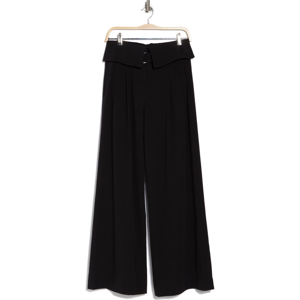A.l.c . Emma Cotton Wide Leg Pants In Black