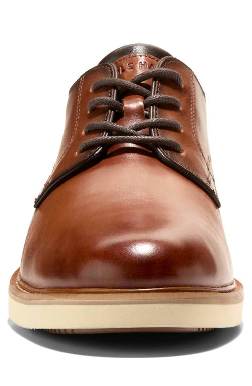 Shop Cole Haan American Classics Montrose Plain Toe Derby In Ch British Tan/angora