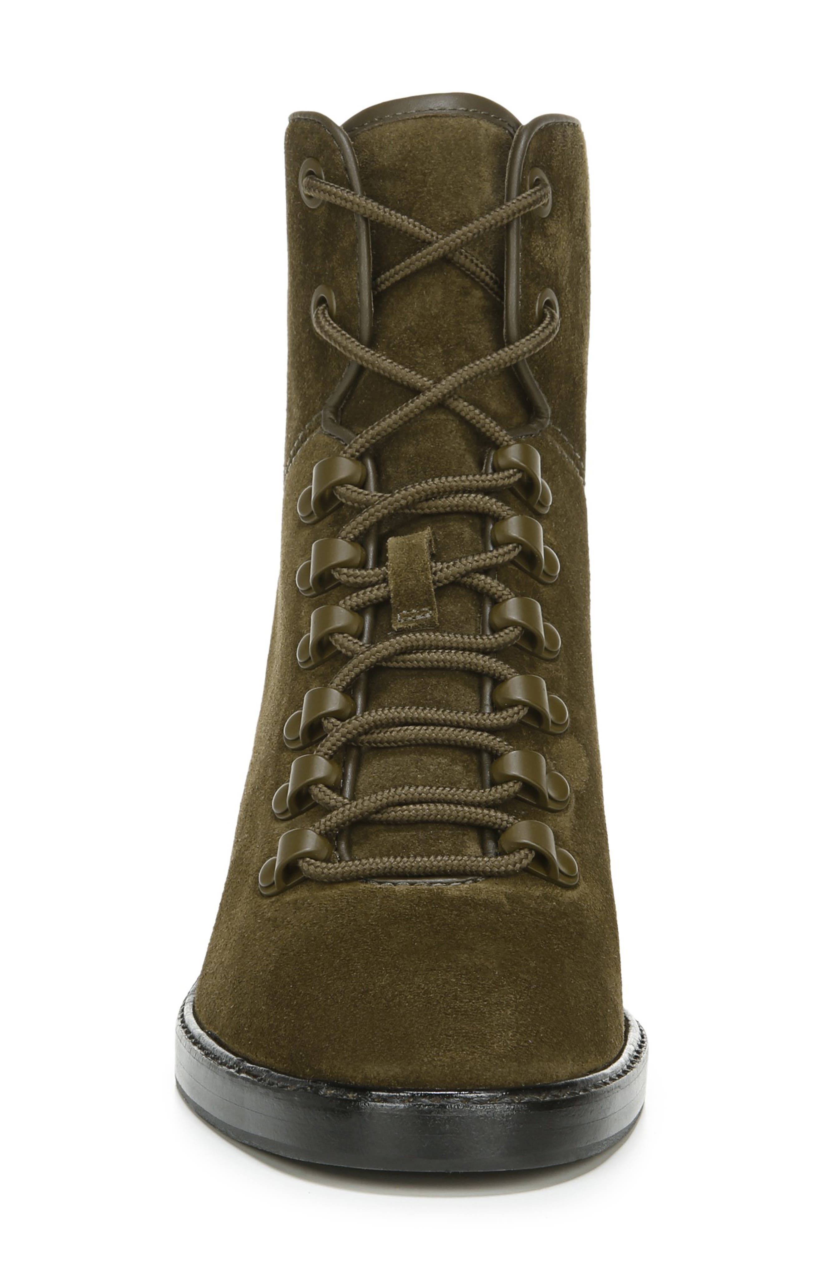 block heel hiking boots