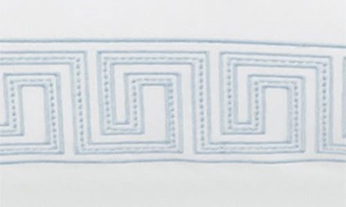 Matouk Ophelia Pillow Sham In Light Blue