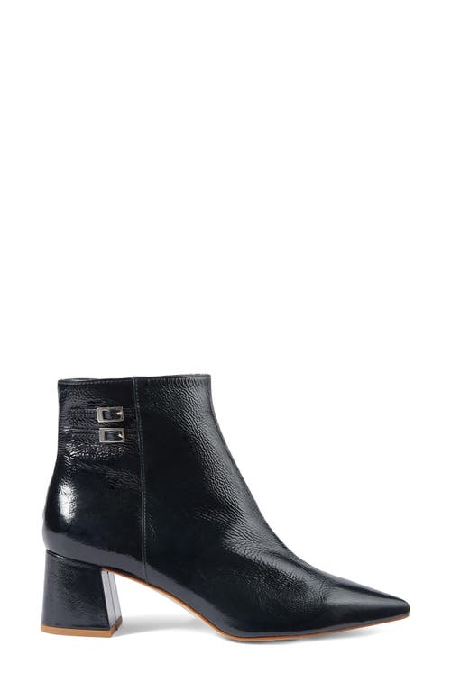 Shop Lk Bennett Missy Pointed Toe Bootie In Navy